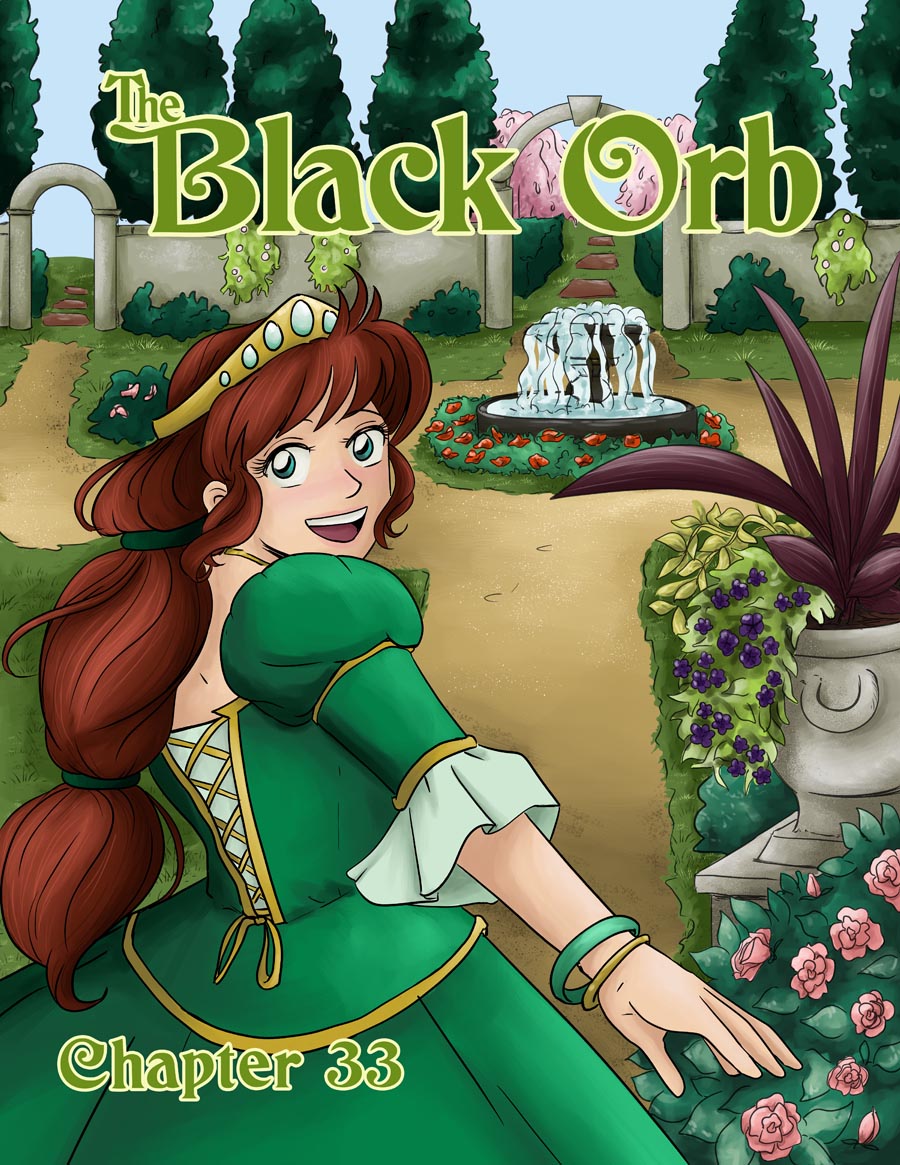 The Black Orb - Chapter 33, Color Cover
