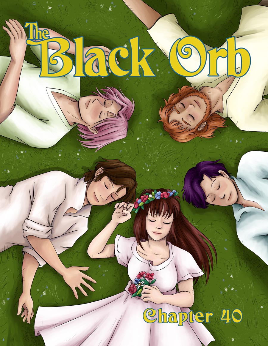 The Black Orb - Chapter 40, Color Page